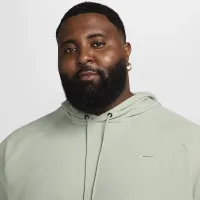 Nike Primary Fleece чоловічі Dri-FIT UV Pullover Performance Толстовка з капюшоном колір зелений
