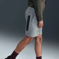 Nike Sportswear Tech Fleece Big детские (для мальчиков) шорты цвет серый