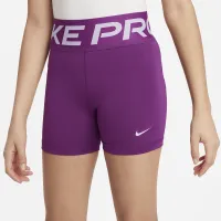 Nike Pro Girls' Dri-FIT шорти колір фіолетовий