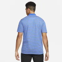 Nike Dri-FIT Victory мужские Striped для гольфа Polo синий