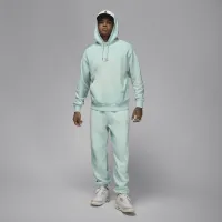 Nike Jordan Flight Fleece мужские Pullover Толстовка с капюшоном цвет зеленый