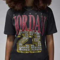 Nike Jordan (Her)itage жіноча Graphic футболка колір чорний