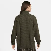 Nike Life мужские Cable Knit Turtleneck Sweater цвет зеленый