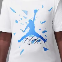 Nike Jordan Big детские Shatteцвет красный Glass Jumpman футболка цвет белый