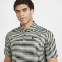Nike Tour чоловічі Dri-FIT Striped для гольфу Polo колір зелений