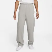 Nike Solo Swoosh чоловічі Open-Hem Fleece Pants колір сірий