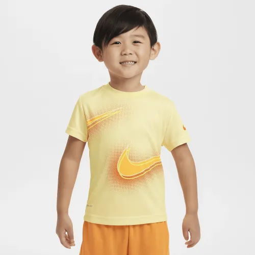 Nike Dri-FIT Toddler Stacked Up Swoosh футболка Yellow