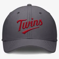 Minnesota Twins Swoosh чоловічі Nike Dri-FIT MLB Hat колір сірий