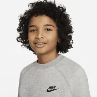 Nike Sportswear Tech Fleece Big детские (для мальчиков) свитшот цвет серый