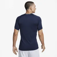 Nike Pro мужские Dri-FIT Slim Short-Sleeve Top синий
