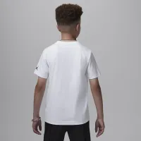 Nike Jordan Dri-FIT Sport Big дитячі футболка колір білий