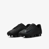 Nike Jr. Mercurial Vapor 16 Club Little/Big дитячі MG Low-Top футбольні бутси колір чорний