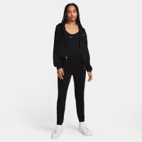 Nike Sportswear Chill Terry женская Slim С высокой Талией French Terry Sweatpants цвет черный