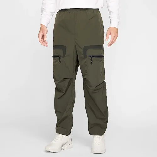Nike Tech мужские Woven Cargo Pants цвет зеленый