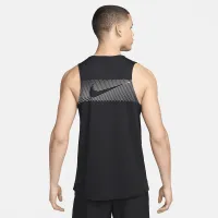 Nike Miler Flash чоловічі Running Tank Top колір чорний