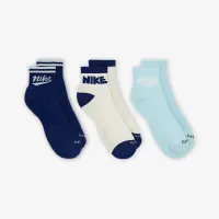 Nike Everyday Plus Ankle носки (3 пары) многоцветный