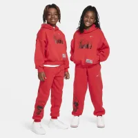 Nike Culture of баскетбольні Big дитячі Fleece Pants колір червоний