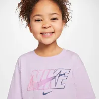 Nike Dri-FIT Swoosh Motion Little детские 2-Piece Bike шорты набор синий