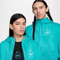 Nike Sportswear Club N7 мужские Full-Zip Fleece Толстовка с капюшоном цвет зеленый