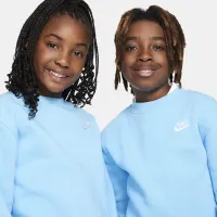 Nike Sportswear Club Fleece Big детские свитшот синий