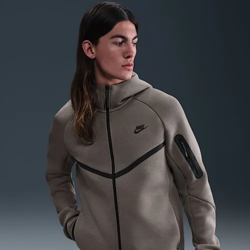 Nike Tech чоловічі Full-Zip Windrunner Толстовка з капюшоном колір сірий