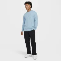 Nike Sportswear Premium Essentials чоловічі Long-Sleeve Pocket футболка блакитний