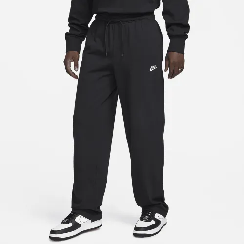 Nike Sportswear Club чоловічі Knit Open-Hem Pants колір чорний