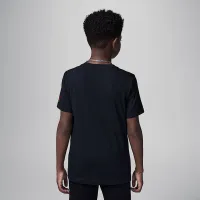 Nike Jordan Big детские Plaid Jumpman футболка цвет черный