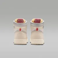 Nike Air Jordan 1 Retro High OG Big детские Кроссовки цвет белый