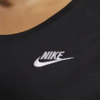 Nike Sportswear Club Essentials жіноча футболка (великі розміри) колір чорний