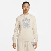 Nike Sportswear Club Fleece жіноча Толстовка з капюшоном колір коричневий