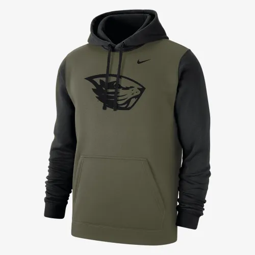 Oregon State Olive Pack чоловічі Nike College Толстовка з капюшоном колір коричневий