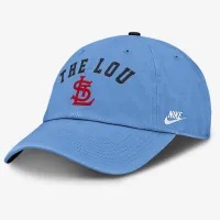 St. Louis Cardinals Cooperstown Club мужские Nike MLB Adjustable Hat синий