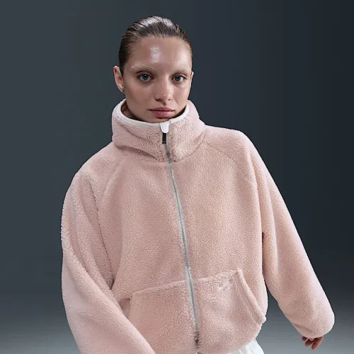 Nike Sportswear женская High-Pile Fleece Куртка Pink