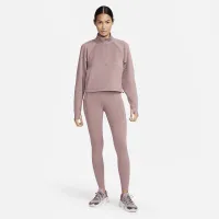 Nike Dri-FIT Prima женская 1/2-Zip тренировочные Top цвет фиолетовый
