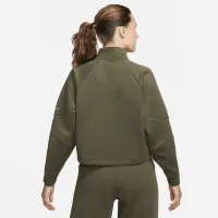 Nike Dri-FIT Prima женская 1/2-Zip тренировочные Top цвет зеленый