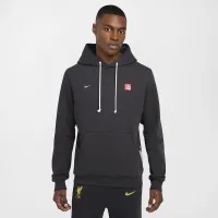 Liverpool FC Standard Issue Third чоловічі Nike Dri-FIT Soccer Pullover Толстовка з капюшоном колір сірий