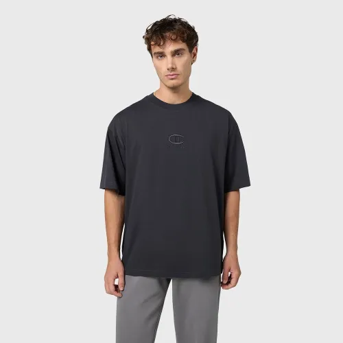 Футболка Champion Script Shop 220282-ES503 - Сіра