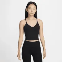 Nike Indy жіноча Light-Support Padded Sports Bra Tank колір чорний