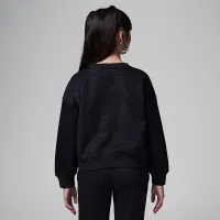 Nike Jordan Big детские 1st Baby синий Crew Top цвет черный