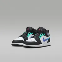 Nike Jordan 1 Mid SE Little дитячі Кросівки колір чорний