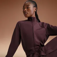 NikeSKIMS Matte Tricot жіноча Track Куртка колір червоний