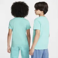 Nike Sportswear Big дитячі футболка колір зелений