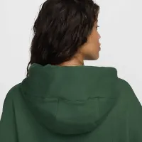 Nike Sportswear Phoenix Fleece женская Over-оверсайз Толстовка с капюшоном цвет зеленый