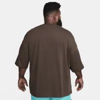 Nike Sportswear чоловічі футболка колір коричневий