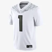 Oregon Ducks мужские Nike Dri-FIT College Game Jersey цвет белый