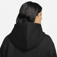 Nike Sportswear Tech Fleece жіноча оверсайз Full-Zip Толстовка з капюшоном Cape колір чорний
