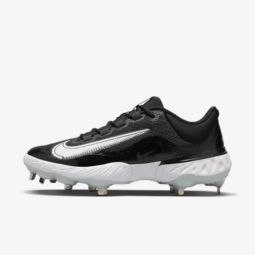 Nike Alpha Huarache Elite 4 Low чоловічі бейсбольні бутси колір чорний