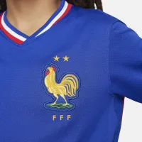 FFF (Men's Team) 2024/25 Stadium Home Big Kids' Nike Dri-FIT Soccer Replica Jersey