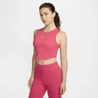 Nike Sportswear Chill Knit жіноча Tight Cropped Mini-Rib Tank Top Pink